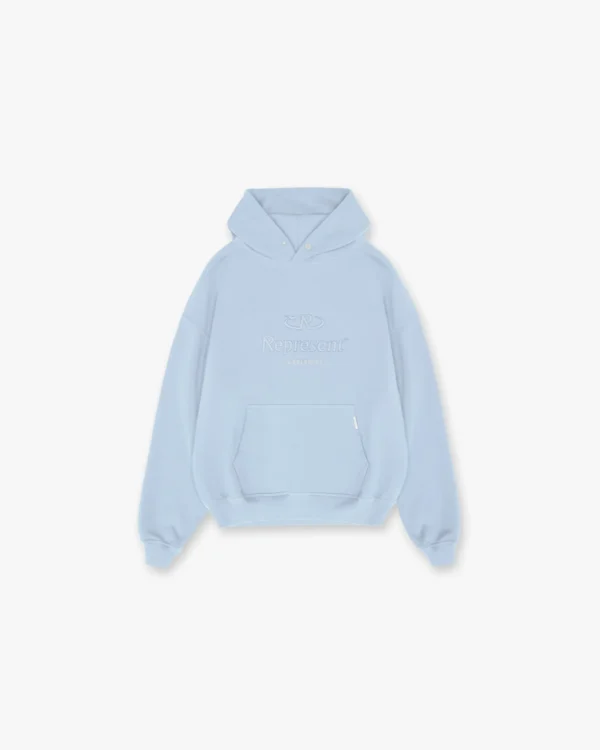 Worldwide Hoodie Sky Blue