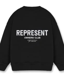 REPRESENT MINI OWNERS CLUB BLACK SWEATSHIRT