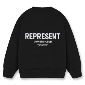 REPRESENT MINI OWNERS CLUB BLACK SWEATSHIRT