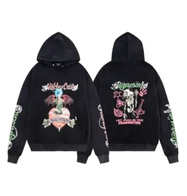 Represent Mötley Crüe Black Hoodie